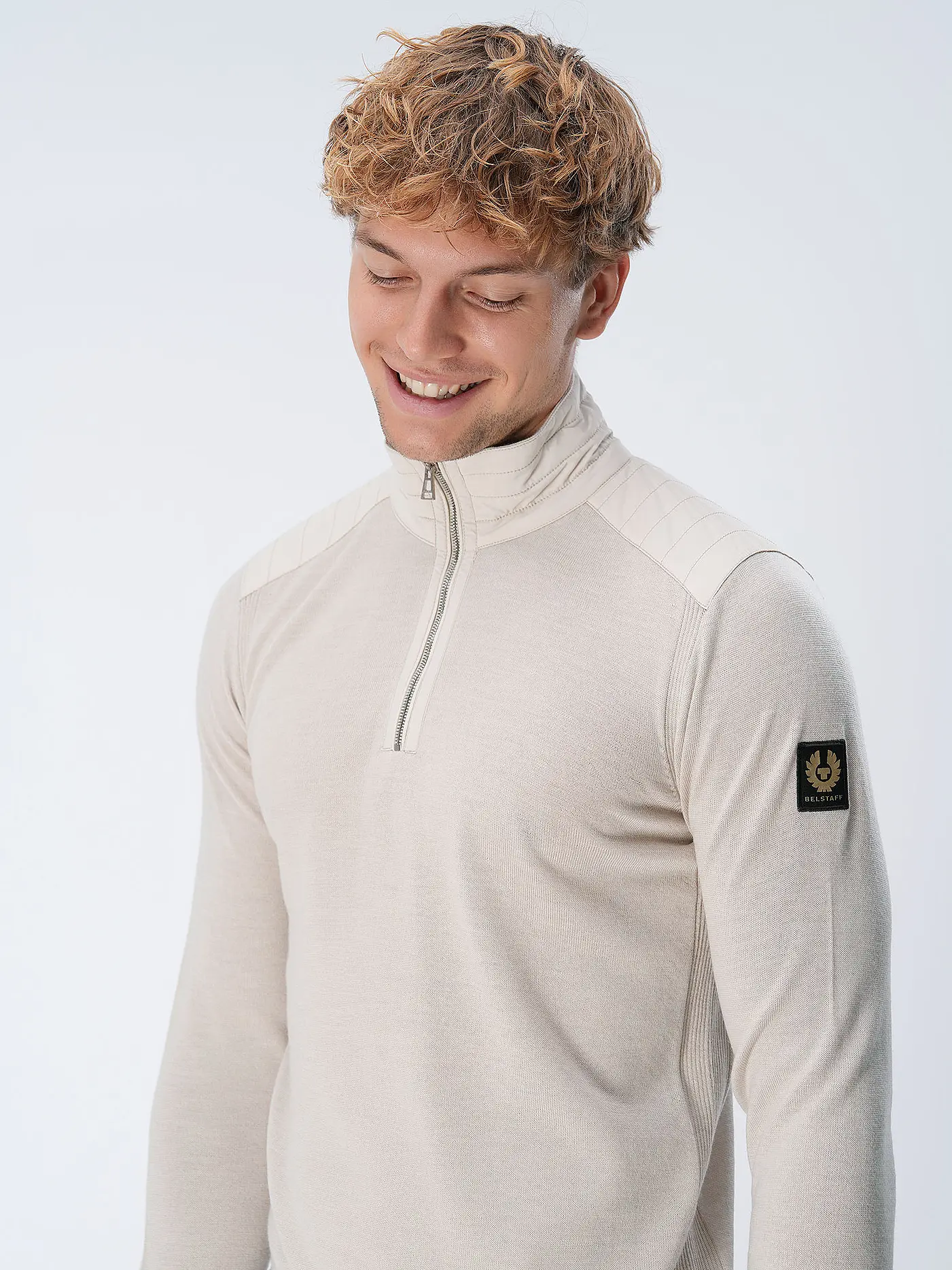 BELSTAFF | Troyer Pullover KILMINGTON | beige